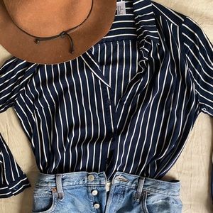 *SALE* Long sleeve collared tunic